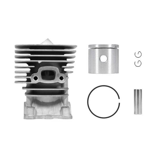 Kompletter Zylinder mit Kolben für Freischneider Husqvarna 125R 125RJ 124C 124L 125C Jonsered BC2126 CC2126 GC2126C GT2126 35 mm (OEM 545001001)