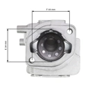 Kompletter Zylinder mit Kolben für Freischneider Husqvarna 226R 226RJ 325 S25 226PD3 226PTC6 34 mm (OEM 525957001 521771701)