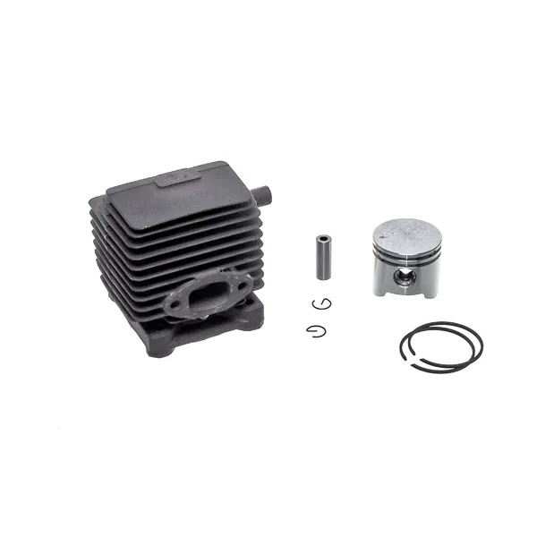 Kompletter Zylinder mit Kolben für Freischneider Stihl FS75 FS80 FS80R FS85 FS85R FS85T FS85RX KW85 SP81 FC75 SP85 SP85K KM85 KM85R HT70 34 mm (OEM 41370201202)