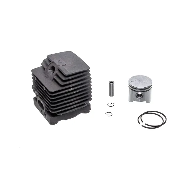 Kompletter Zylinder mit Kolben für Freischneider Stihl FS75 FS80 FS80R FS85 FS85R FS85T FS85RX KW85 SP81 FC75 SP85 SP85K KM85 KM85R HT70 34 mm (OEM 41370201202)