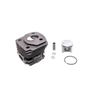 Kompletter Zylinder mit Kolben für Husqvarna 357XP 359 Jonsered 2159 CS2156 CS2159 Kettensägen 47 mm (OEM 537157302)