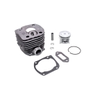 Kompletter Zylinder mit Kolben für Husqvarna 362 365 365H Jonsered 2065 2165 CS2165 Kettensägen 48 mm (OEM 503691072)