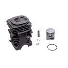 Kompletter Zylinder mit Kolben für Kettensägen Husqvarna 120 Mark II 230 235 235E 236 240 240E Jonsered CS2234 CS2238 McCulloch CS340 CS380 39 mm (OEM 545050418)