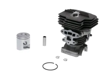 Kompletter Zylinder mit Kolben für Kettensägen Husqvarna 130 135 Mark II 39 mm (OEM 591465701)