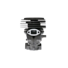 Kompletter Zylinder mit Kolben für Kettensägen Husqvarna 130 135 Mark II 39 mm (OEM 591465701)