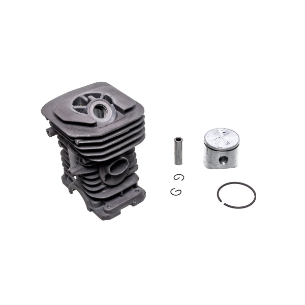Kompletter Zylinder mit Kolben für Kettensägen Husqvarna 141 142 Jonsered 2040 CS2040 40 mm (OEM 530069941)