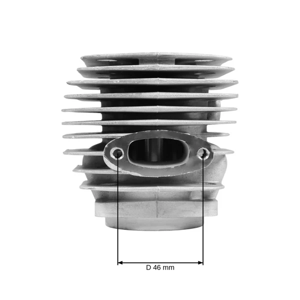 Kompletter Zylinder mit Kolben für Kettensägen Husqvarna 281 288 288XP 54 mm (OEM 503907471)