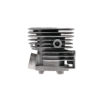 Kompletter Zylinder mit Kolben für Kettensägen Husqvarna 340 340 E 345 351 Jonsered 2145 2150 CS2145 CS2150 Nikasil 44 mm (OEM 503869971 537253002)