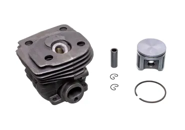 Kompletter Zylinder mit Kolben für Kettensägen Husqvarna 357XP 359 Jonsered 2159 CS2156 CS2159 Nikasil 47 mm (OEM 537157302 537157304)