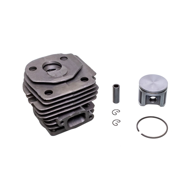 Kompletter Zylinder mit Kolben für Kettensägen Husqvarna 357XP 359 Jonsered 2159 CS2156 CS2159 Nikasil 47 mm (OEM 537157302 537157304)