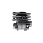 Kompletter Zylinder mit Kolben für Kettensägen Husqvarna 357XP 359 Jonsered 2159 CS2156 CS2159 Nikasil 47 mm (OEM 537157302 537157304)