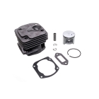 Kompletter Zylinder mit Kolben für Kettensägen Husqvarna 362 365 365H Jonsered 2065 2165 CS2165 48 mm (OEM 503691072)