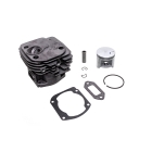 Kompletter Zylinder mit Kolben für Kettensägen Husqvarna 362 365 365H Jonsered 2065 2165 CS2165 48 mm (OEM 503691072)