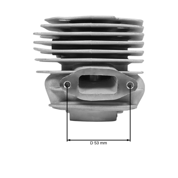 Kompletter Zylinder mit Kolben für Kettensägen Husqvarna 362XP 365 371XP 372XP 371K 375K Jonsered 2063 2071 2163 2171 CS2163 CS2171 52 mm
