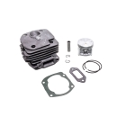 Kompletter Zylinder mit Kolben für Kettensägen Husqvarna 362XP 371XP 372XP 371K Jonsered 2063 2071 2163 2171 CS2163 CS2171 50 mm (OEM 503691073)