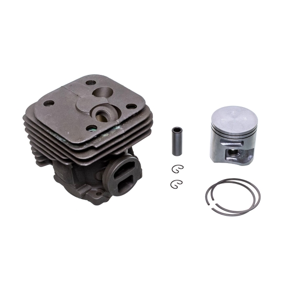 Kompletter Zylinder mit Kolben für Kettensägen Husqvarna 365 X TORQ 372X-TORQ Jonsered CS2166 CS2172 Nikasil 50 mm (OEM 575255702 575774102)