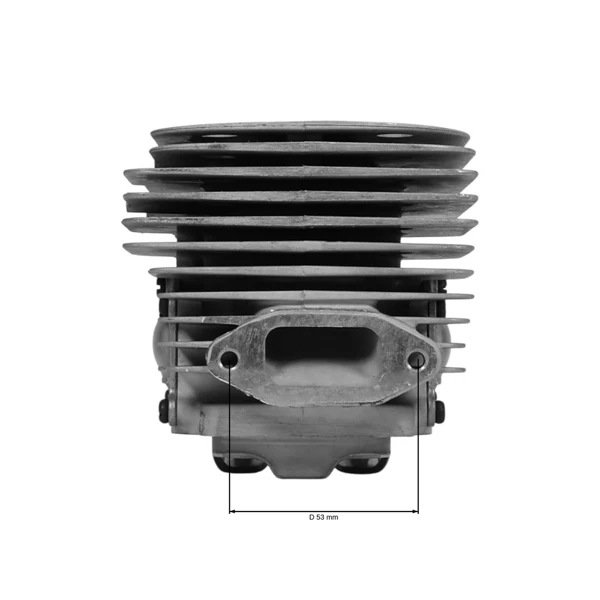 Kompletter Zylinder mit Kolben für Kettensägen Husqvarna 365 X-Torq Jonsered CS2166 50 mm (OEM 575774102)