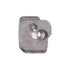 Kompletter Zylinder mit Kolben für Kettensägen Husqvarna 445 445E 450 450E 450 Rancher Jonsered CS2245 CS2250 S 44 mm (OEM 544119802)