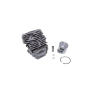 Kompletter Zylinder mit Kolben für Kettensägen Husqvarna 545 545XP 550 550XP Jonsered CS2252 CS2253 (OEM 577764708 577764706)
