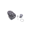 Kompletter Zylinder mit Kolben für Kettensägen Husqvarna 545 545XP 550 550XP Jonsered CS2252 CS2253 (OEM 577764708 577764706)
