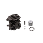 Kompletter Zylinder mit Kolben für Kettensägen OLEO-MAC Oleomac 937 GS370 Efco 137 38 mm (OEM 50182005A)