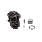 Kompletter Zylinder mit Kolben für Kettensägen OLEO-MAC Oleomac 941 GS410 Efco 141SP 141 SP 40 mm (OEM 50172021)