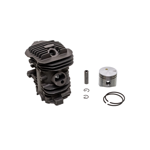 Kompletter Zylinder mit Kolben für Kettensägen OLEO-MAC Oleomac 941 GS410 Efco 141SP 141 SP 40 mm (OEM 50172021)