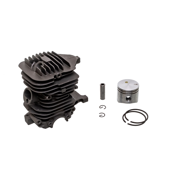 Kompletter Zylinder mit Kolben für Kettensägen OLEO-MAC Oleomac 941 GS410 Efco 141SP 141 SP 40 mm (OEM 50172021)