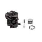 Kompletter Zylinder mit Kolben für Kettensägen OLEO-MAC Oleomac 941 GS410 Efco 141SP 141 SP 40 mm (OEM 50172021)