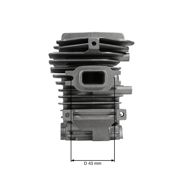 Kompletter Zylinder mit Kolben für Kettensägen OLEO-MAC Oleomac 941 GS410 Efco 141SP 141 SP 40 mm (OEM 50172021)