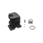 Kompletter Zylinder mit Kolben für Kettensägen Stihl 017 MS170 37 mm (OEM 11300201204 11300201207)