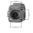 Kompletter Zylinder mit Kolben für Kettensägen Stihl 026 MS260 44,7 mm (OEM 11210201217)