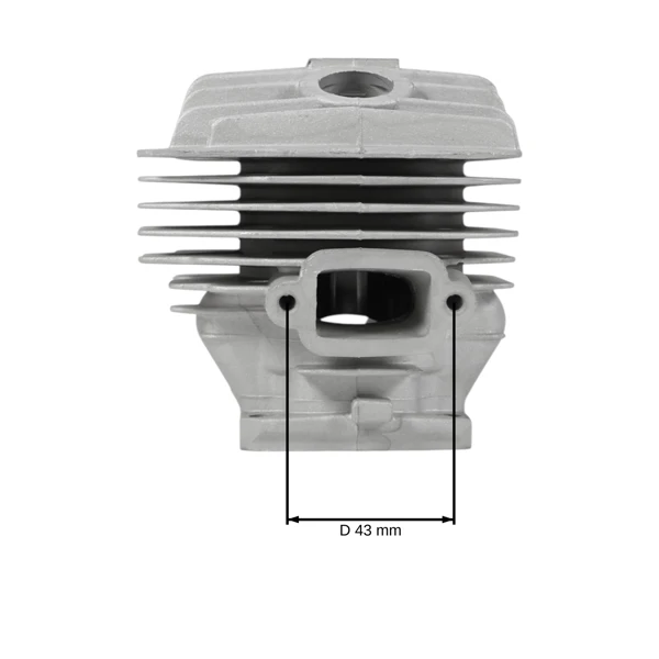 Kompletter Zylinder mit Kolben für Kettensägen Stihl 046 MS460 52 mm (OEM 11280201221)