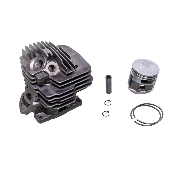 Kompletter Zylinder mit Kolben für Kettensägen Stihl MS261 MS261C Nikasil 44,7 mm (OEM 11410201200)