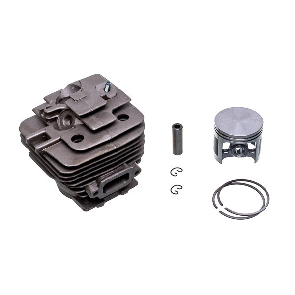 Kompletter Zylinder mit Kolben für Kettensägen Stihl MS341 MS361 Nikasil 47 mm (OEM 11350201202 11350201203)