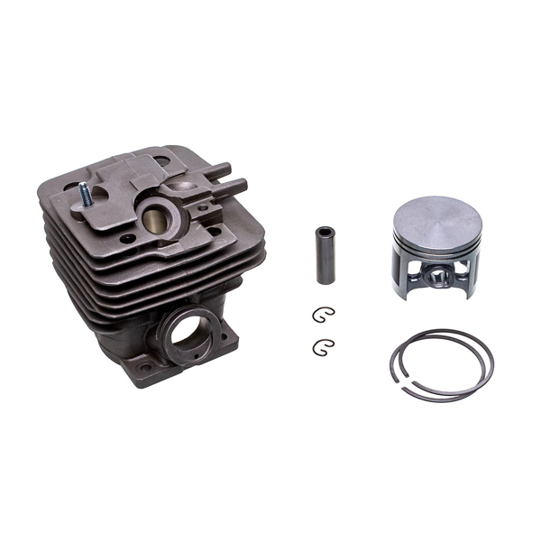 Kompletter Zylinder mit Kolben für Kettensägen Stihl MS341 MS361 Nikasil 47 mm (OEM 11350201202 11350201203)