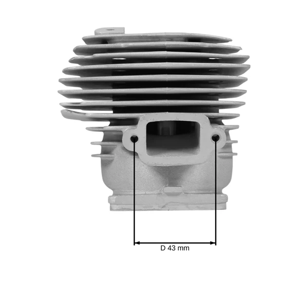 Kompletter Zylinder mit Kolben für Kettensägen Stihl MS461 52 mm (OEM 11280201250)
