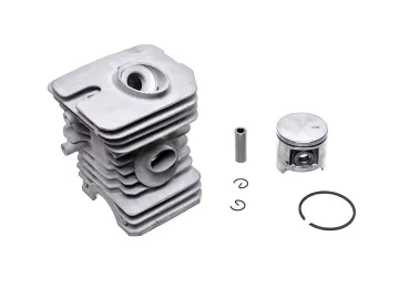Kompletter Zylinder mit Kolben für Kettensägen und Freischneider Husqvarna 40 45 49 240R 245R Jonsered GR41 GR44 GR50 RS44 2041 2045 2050 40 mm (OEM 506010607)
