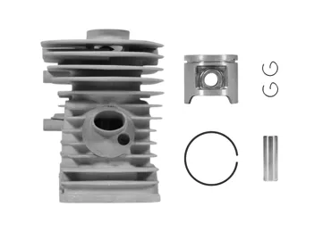 Kompletter Zylinder mit Kolben für Kettensägen und Freischneider Husqvarna 40 45 49 240R 245R Jonsered GR41 GR44 GR50 RS44 2041 2045 2050 40 mm (OEM 506010607)