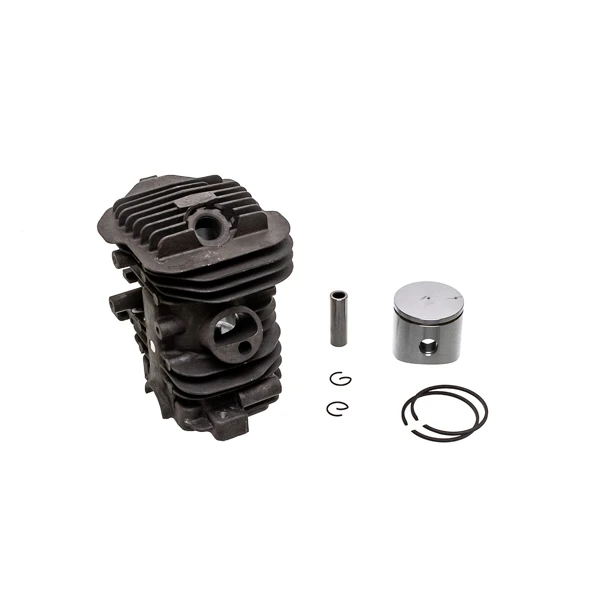 Kompletter Zylinder mit Kolben für OLEO-MAC Kettensägen Oleomac 937 GS370 Efco 137 38mm (OEM 50182005A)
