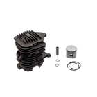 Kompletter Zylinder mit Kolben für OLEO-MAC Kettensägen Oleomac 937 GS370 Efco 137 38mm (OEM 50182005A)
