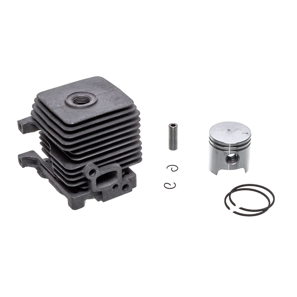 Kompletter Zylinder mit Kolben für Stihl FS38 FS45 FS45C FS45L FS46 FS46C FS55 HL45 SH55 SH85 FC55 HS45 BG45 34mm (OEM 41400201202)
