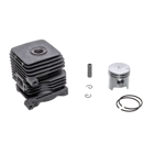 Kompletter Zylinder mit Kolben für Stihl FS38 FS45 FS45C FS45L FS46 FS46C FS55 HL45 SH55 SH85 FC55 HS45 BG45 34mm (OEM 41400201202)
