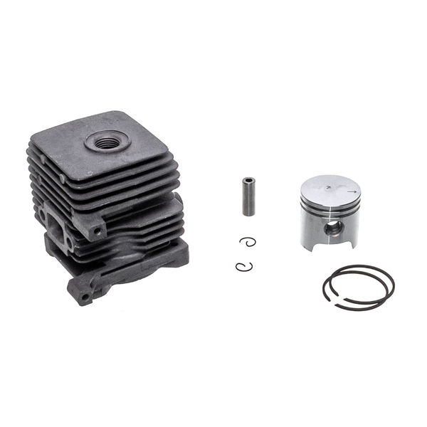 Kompletter Zylinder mit Kolben für Stihl FS38 FS45 FS45C FS45L FS46 FS46C FS55 HL45 SH55 SH85 FC55 HS45 BG45 34mm (OEM 41400201202)