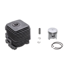 Kompletter Zylinder mit Kolben für Stihl FS38 FS45 FS45C FS45L FS46 FS46C FS55 HL45 SH55 SH85 FC55 HS45 BG45 34mm (OEM 41400201202)