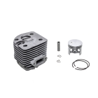 Kompletter Zylinder mit Kolben für Stihl FS500 FS550 FS550L FS420 FS420L Freischneider 46mm (OEM 41160201215)