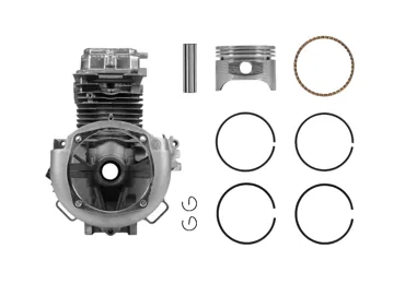 Kompletter Zylinder mit Kolben für Viertaktmotor 140F 40 mm