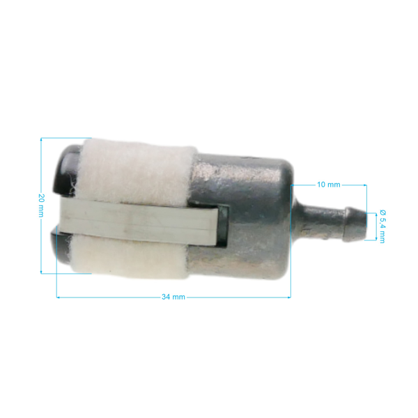 Kraftstofffilter für Garten- und Forstgeräte