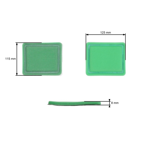 Lufteinlassfilter für Briggs & Stratton Series 625E Motoren 675EX 725EX 625 - 675 Leistung 3,0 PS - 6,0 PS (OEM 271933 491435 491435S 493537 493537S)