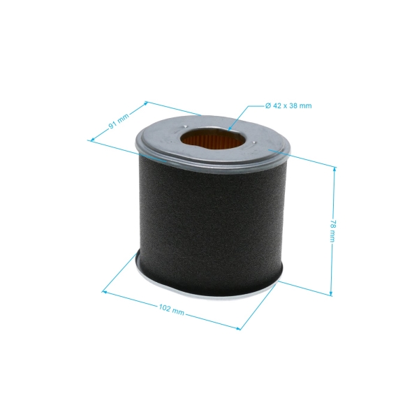 Luftfilter 101 mm x 96 mm x 91 mm für Zongshen 188F Motoren (OEM 100004782)
